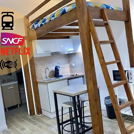 Studio Tout Equipe, Gare Sncf Apartman *